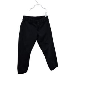 Nufit knickers pants womens size xs black 3N2 Softball activewear snap button